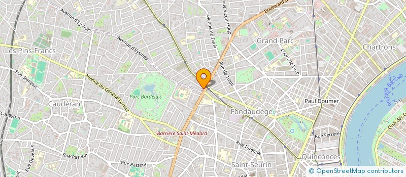 localisation de l'entreprise MADAME DELPHINE GRELLARD à BORDEAUX