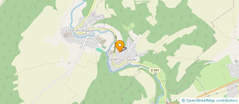 localisation de l'entreprise MADAME DELPHINE GROLL  VILLE-SUR-SAULX
