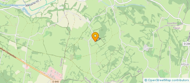 localisation de l'entreprise MADAME DELPHINE GUERRE  BIO