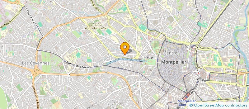 localisation de l'entreprise MADAME DELPHINE GUIBAL à MONTPELLIER