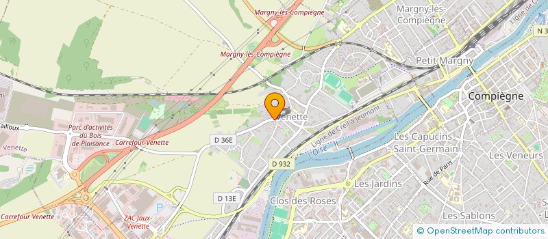 localisation de l'entreprise MADAME DELPHINE GUILLEMIN  VENETTE