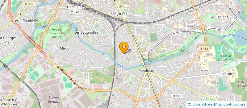 localisation de l'entreprise MADAME DELPHINE GUILLEMINOT à LE MANS