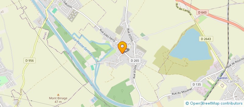 localisation de l'entreprise MADAME DELPHINE GUINEZ  GULZIN