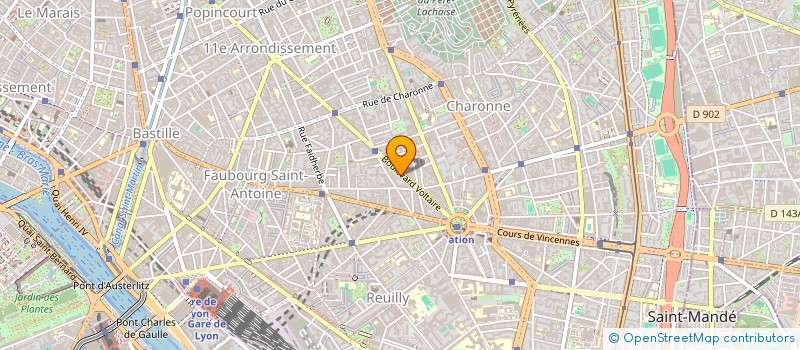 localisation de l'entreprise MADAME DELPHINE GUYART  PARIS