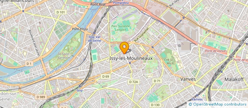 localisation de l'entreprise MADAME DELPHINE GYSELINCK à ISSY-LES-MOULINEAUX