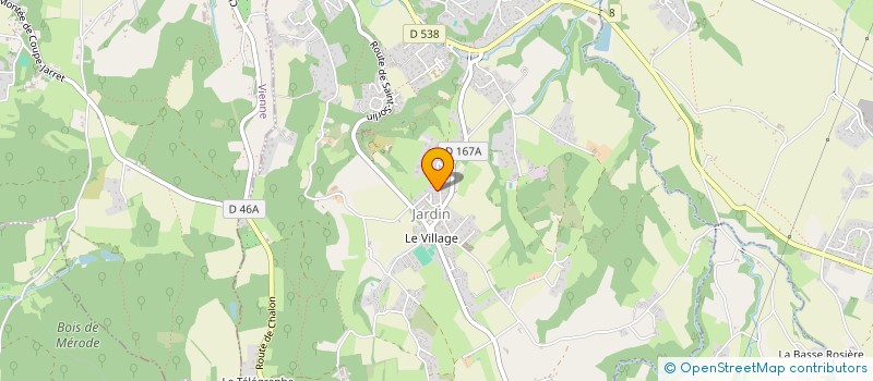 localisation de l'entreprise MADAME DELPHINE HARDOUIN  JARDIN