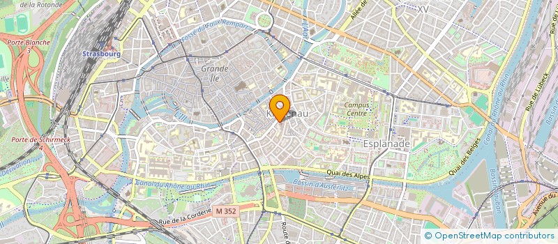 localisation de l'entreprise MADAME DELPHINE HARRER à STRASBOURG