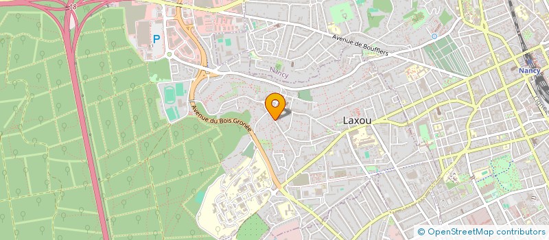 localisation de l'entreprise MADAME DELPHINE HARSCH  LAXOU