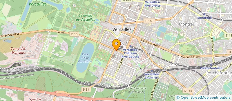 localisation de l'entreprise MADAME DELPHINE HASSID à VERSAILLES