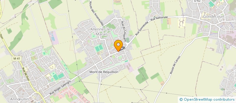 localisation de l'entreprise MADAME DELPHINE HAUZY  ALLENNES-LES-MARAIS