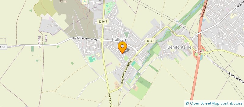 localisation de l'entreprise MADAME DELPHINE HEAMS  HULLUCH