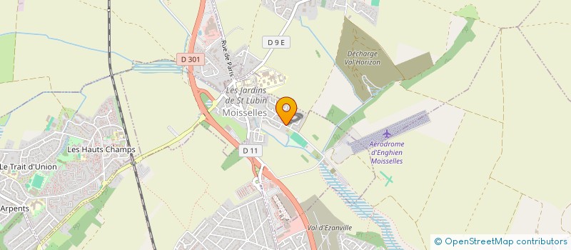 localisation de l'entreprise MADAME DELPHINE HELAL à MOISSELLES