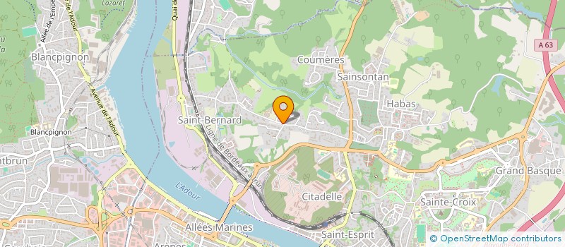 localisation de l'entreprise MADAME DELPHINE HENRI à BAYONNE