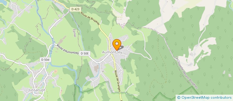 localisation de l'entreprise MADAME DELPHINE HENRY à GRANGES-AUMONTZEY
