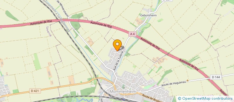 localisation de l'entreprise MADAME DELPHINE HERBER  MOMMENHEIM