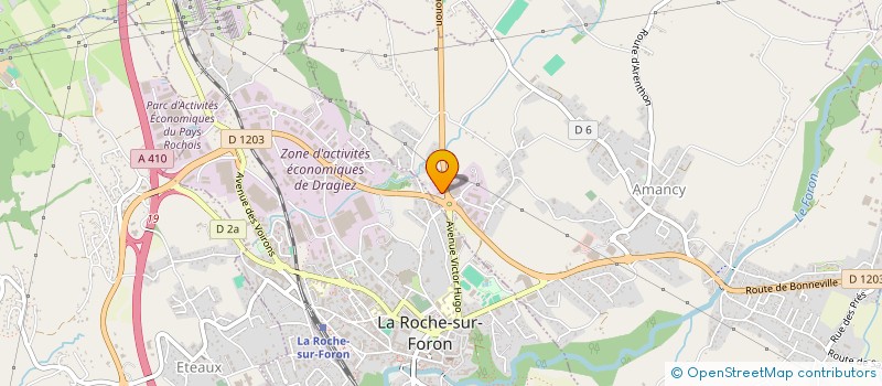 localisation de l'entreprise MADAME DELPHINE HERBO  ANNECY