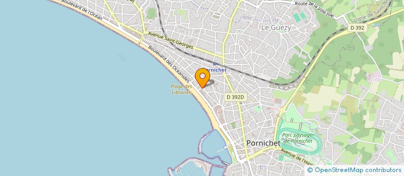 localisation de l'entreprise MADAME DELPHINE HERNANDEZ à PORNICHET
