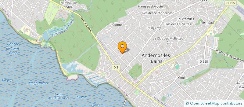 localisation de l'entreprise MADAME DELPHINE HERRIG à ANDERNOS-LES-BAINS
