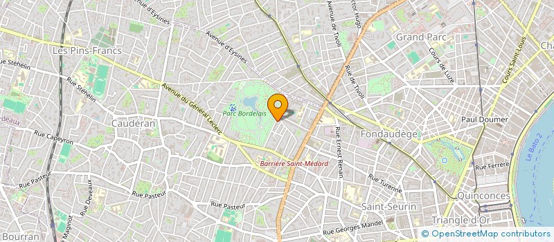 localisation de l'entreprise MADAME DELPHINE HIRN  BORDEAUX