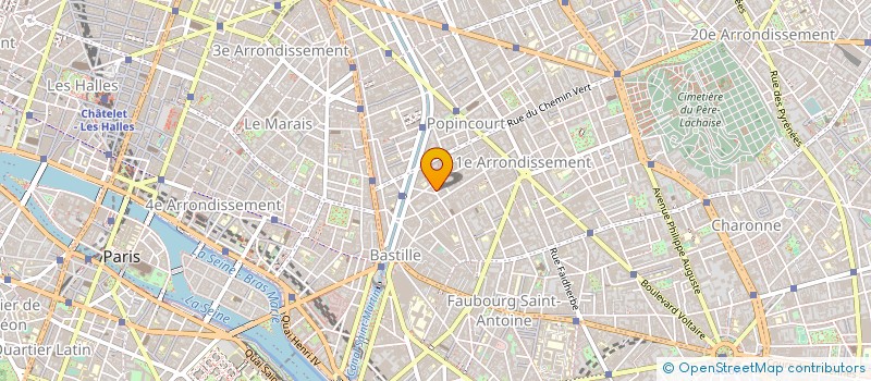 localisation de l'entreprise MADAME DELPHINE HOUOT  PARIS