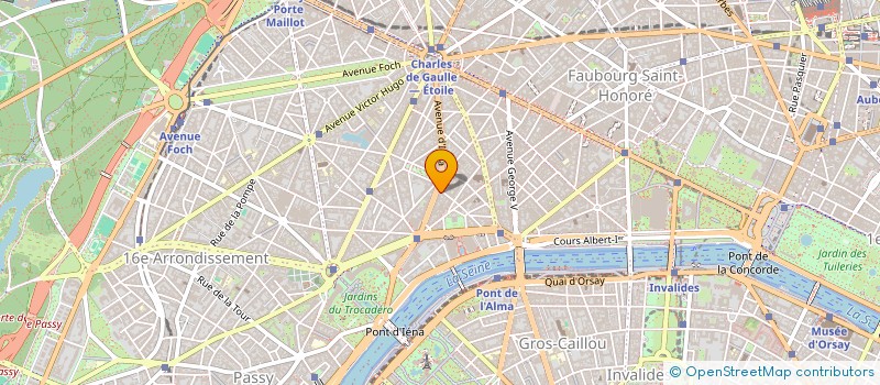 localisation de l'entreprise MADAME DELPHINE HUGLO  PARIS