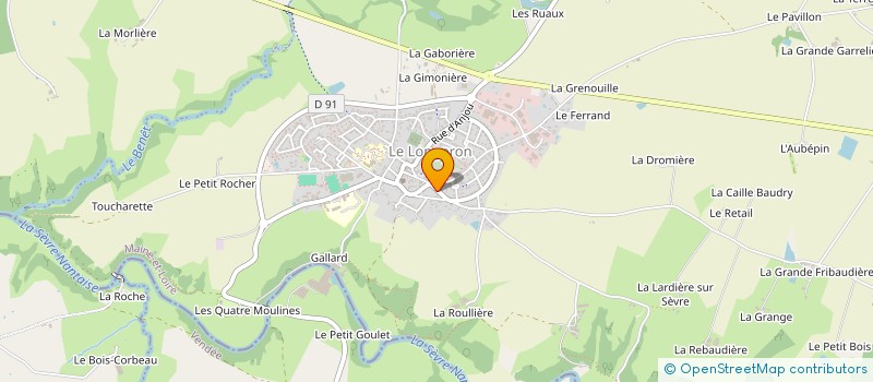 localisation de l'entreprise MADAME DELPHINE HULIN  SEVREMOINE