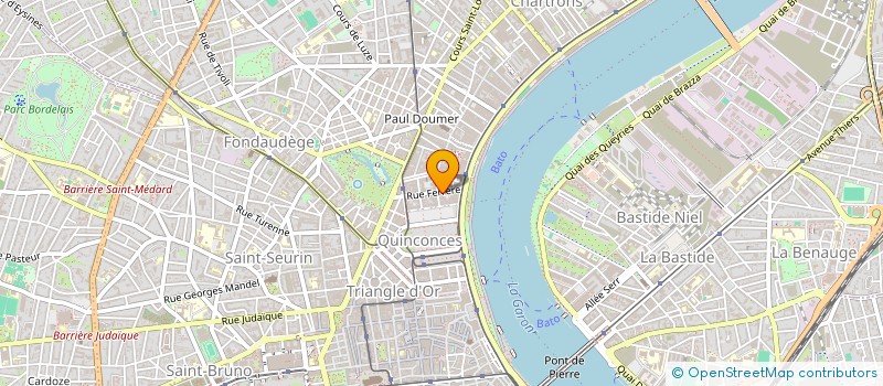 localisation de l'entreprise MADAME DELPHINE HUREL  BORDEAUX