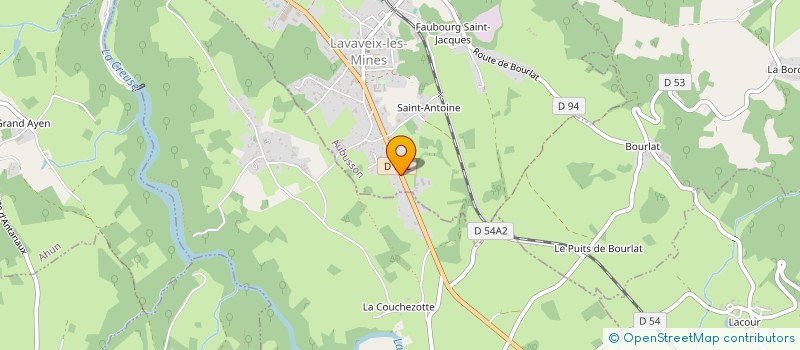 localisation de l'entreprise MADAME DELPHINE IFIANTEPIA à LAVAVEIX-LES-MINES