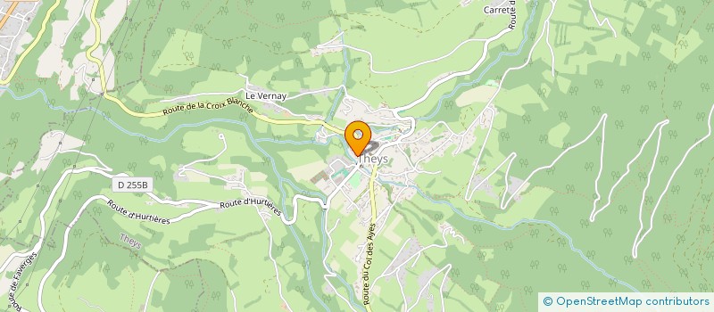 localisation de l'entreprise MADAME DELPHINE IMBERT  THEYS