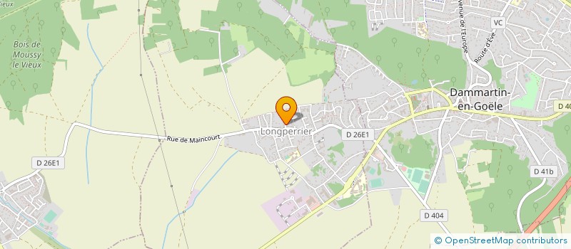 localisation de l'entreprise MADAME DELPHINE ISABELLE BOUVET  LONGPERRIER