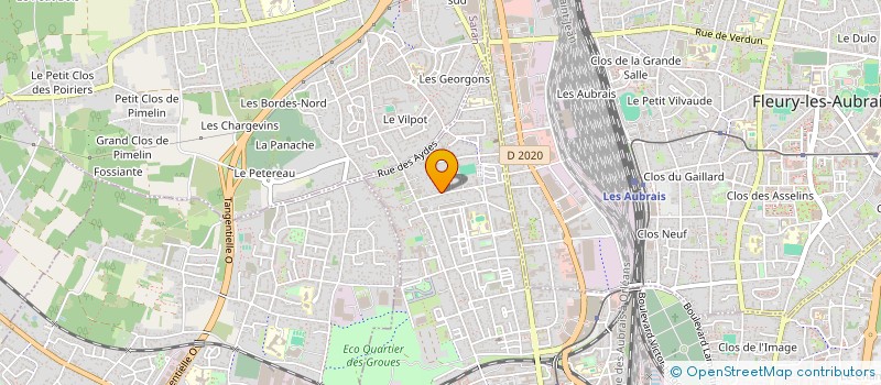 localisation de l'entreprise MADAME DELPHINE ITHEMBELA à ORLEANS
