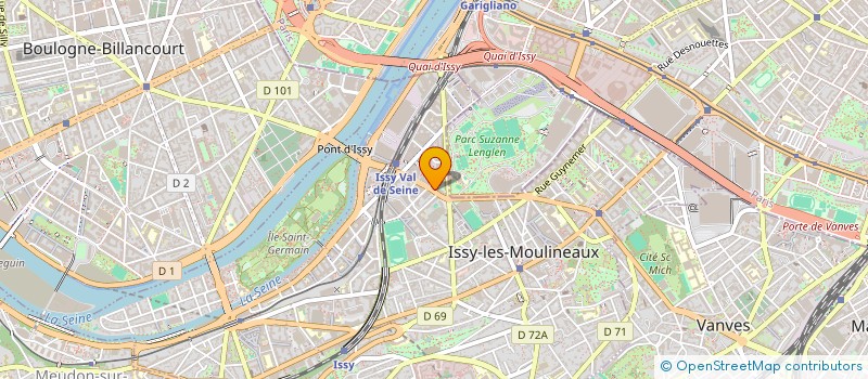localisation de l'entreprise MADAME DELPHINE IZZO à ISSY-LES-MOULINEAUX
