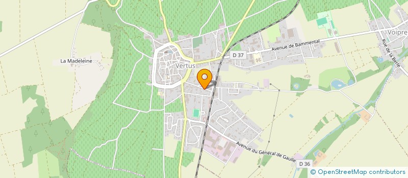 localisation de l'entreprise MADAME DELPHINE JACOB  BLANCS-COTEAUX