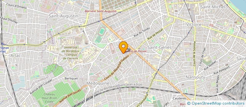 localisation de l'entreprise MADAME DELPHINE JACQUIN  BORDEAUX