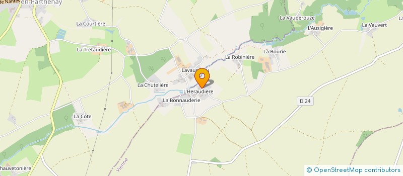 localisation de l'entreprise MADAME DELPHINE JAMIN  CHALANDRAY