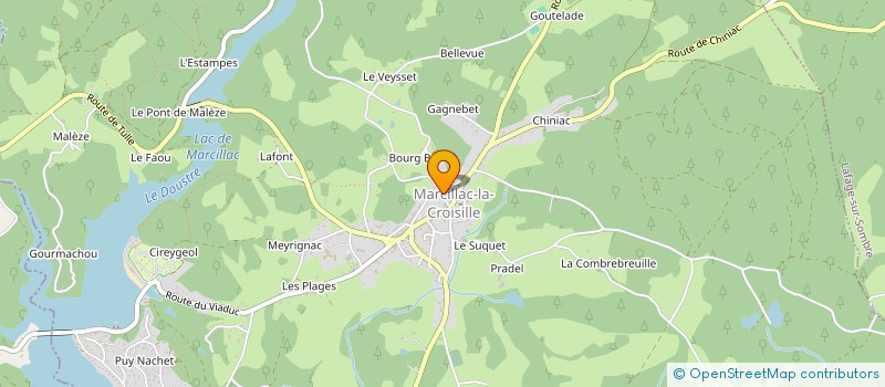localisation de l'entreprise MADAME DELPHINE JAULHAC à ARGENTAT-SUR-DORDOGNE