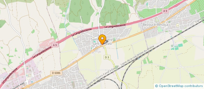 localisation de l'entreprise MADAME DELPHINE JEAN  MOULEZAN