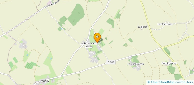 localisation de l'entreprise MADAME DELPHINE JOLY à ALLIGNY-COSNE