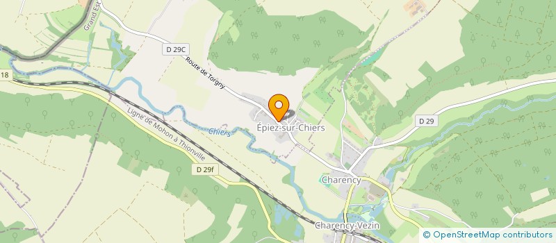 localisation de l'entreprise MADAME DELPHINE JONETTE  EPIEZ-SUR-CHIERS