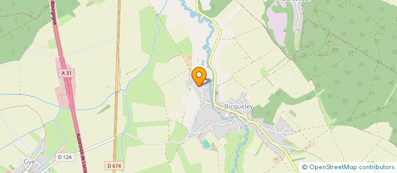 localisation de l'entreprise MADAME DELPHINE JOUFFRAY  BICQUELEY