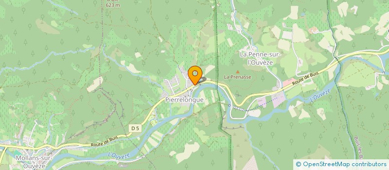 localisation de l'entreprise MADAME DELPHINE JOURDAN  PIERRELONGUE