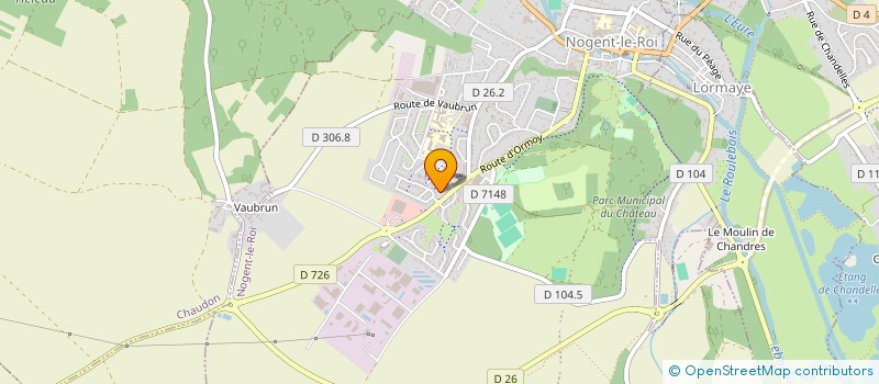 localisation de l'entreprise MADAME DELPHINE JOUSSEAUME à NOGENT-LE-ROI