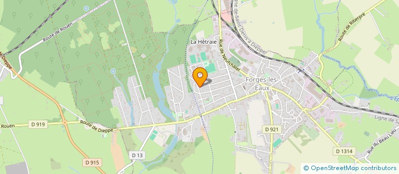 localisation de l'entreprise MADAME DELPHINE JOVELIN  FORGES-LES-EAUX