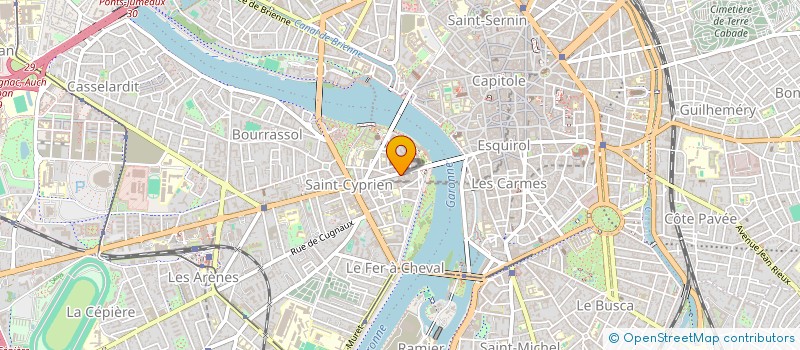 localisation de l'entreprise MADAME DELPHINE KAMNANG à TOULOUSE