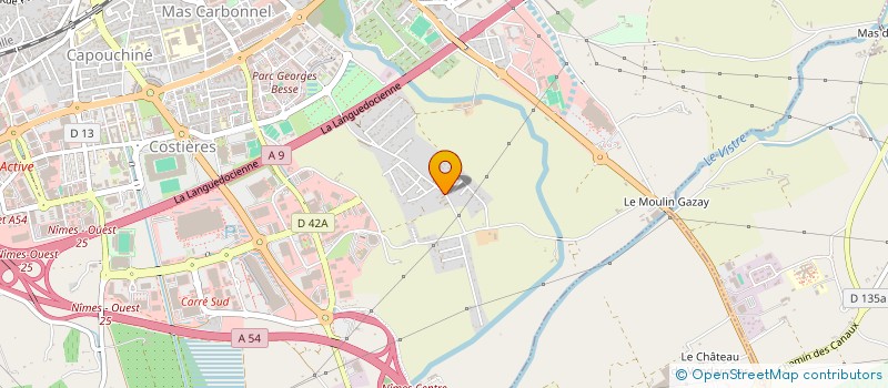 localisation de l'entreprise MADAME DELPHINE KAROLCZAK  NIMES