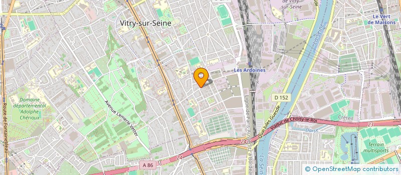 localisation de l'entreprise MADAME DELPHINE KELLOGG à VITRY-SUR-SEINE