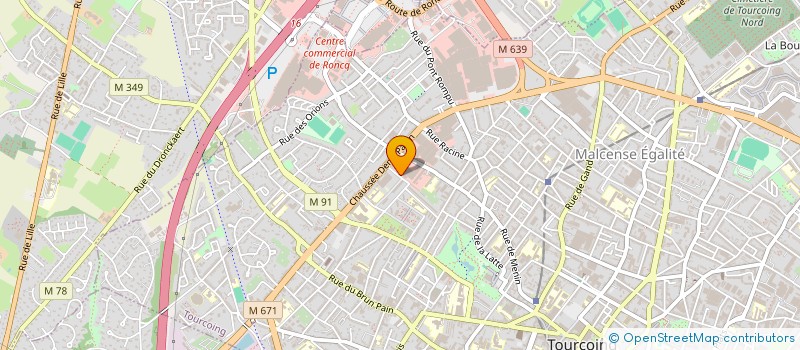 localisation de l'entreprise MADAME DELPHINE KOPAC  TOURCOING