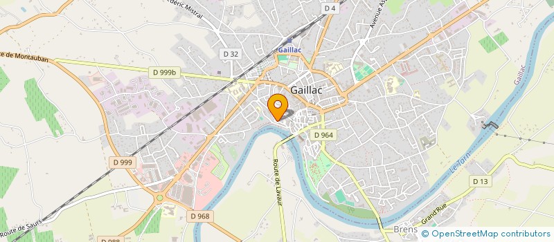 localisation de l'entreprise MADAME DELPHINE KOSTUSIAK  GAILLAC