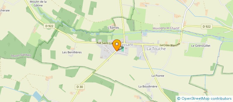 localisation de l'entreprise MADAME DELPHINE KRIEGER à CHASSANT