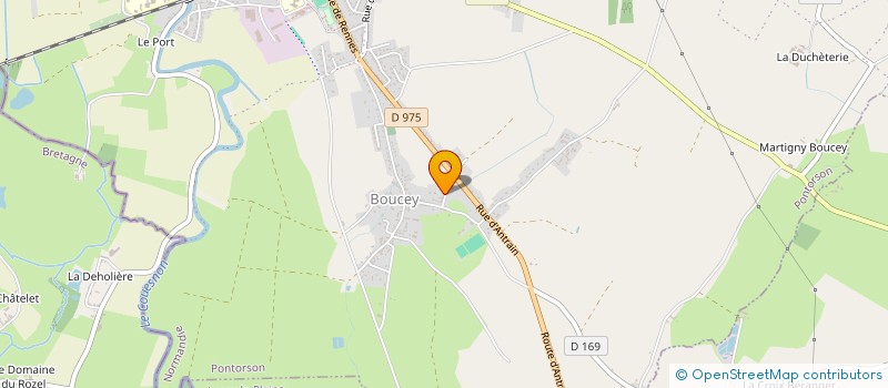 localisation de l'entreprise MADAME DELPHINE LABBE  PONTORSON